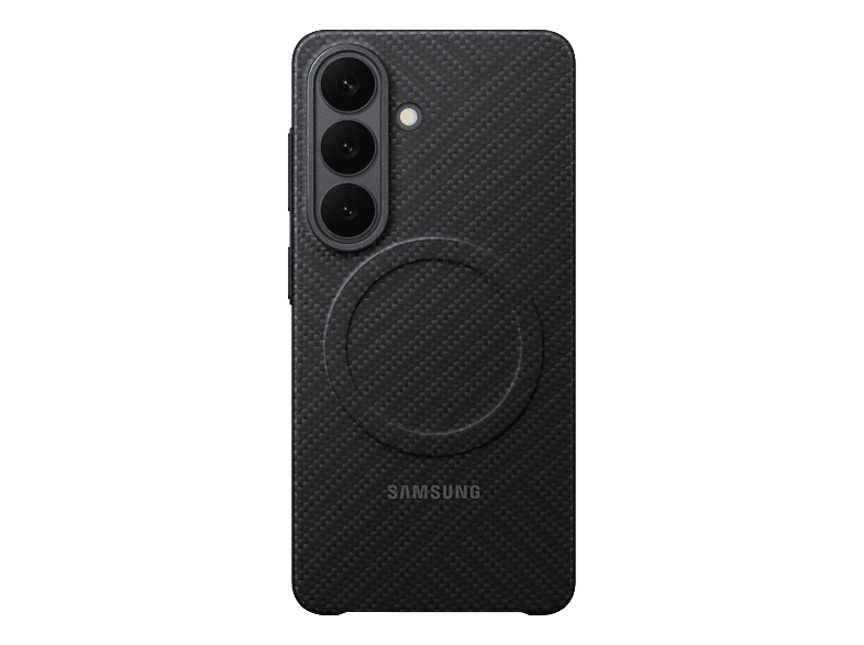 SAMSUNG Carbon Magnet Case, Backcover, Samsung, Galaxy S26, Schwarz