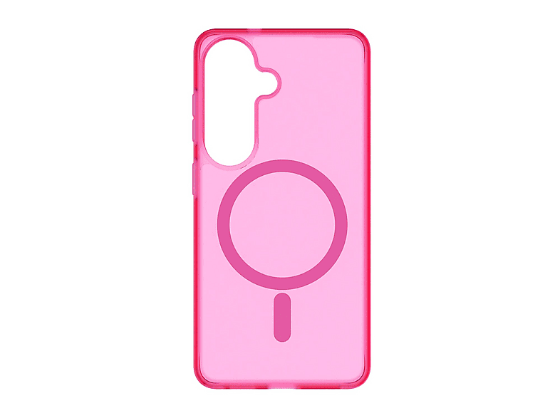 Funda móvil - CellularLine Frosty Mag, Para Samsung Galaxy S26, Compatible con MagSafe, Rosa