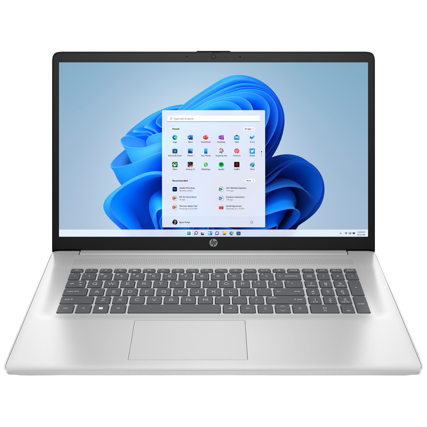 HP Laptop 17-cn4061nd - 17.3 Inch Full Hd Intel Core 5 120u 16 Gb 512 Arc™ Onboard Graphics afbeelding