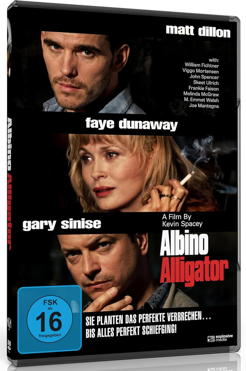 DVD-Cover mit drei Schauspielern: Matt Dillon, Faye Dunaway, Gary Sinise.
