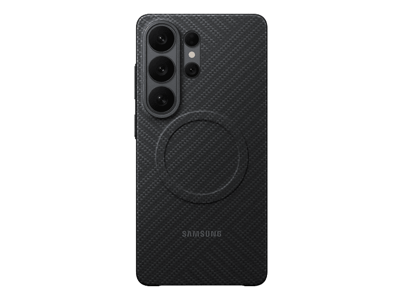 SAMSUNG Carbon Magnet Case, Backcover, Samsung, Galaxy S26 Ultra, Schwarz