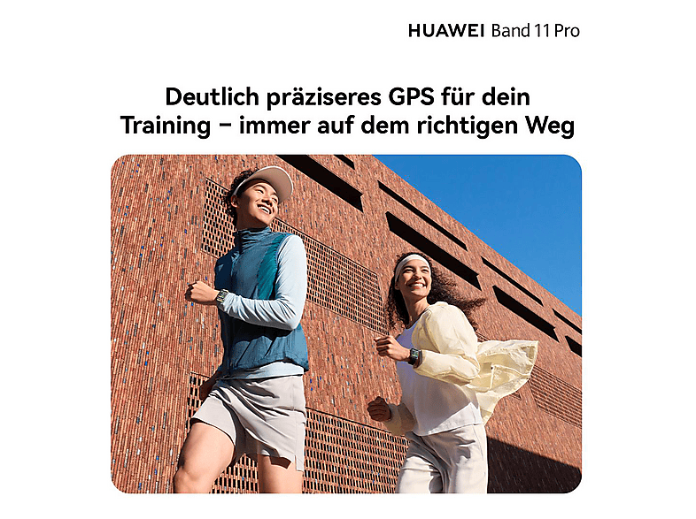 Thumbnail - HUAWEI Band 11 Pro, Smartwatch, 130-210 mm, Blau