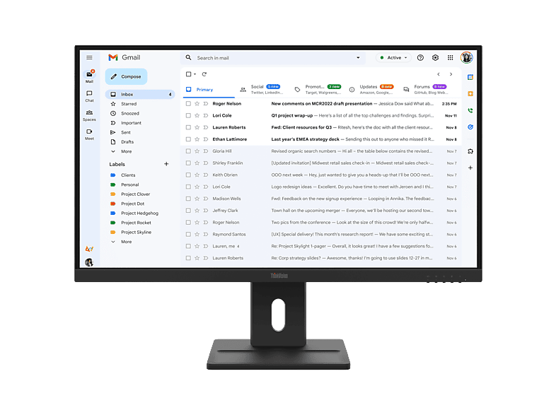 Lenovo ThinkVision E27-40 Moniteur 27 pouces Full HD