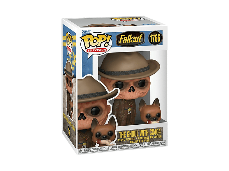 Figurka FUNKO POP&Buddy: Fallout - 1766 Ghoul & CX404 Wielokolorowy