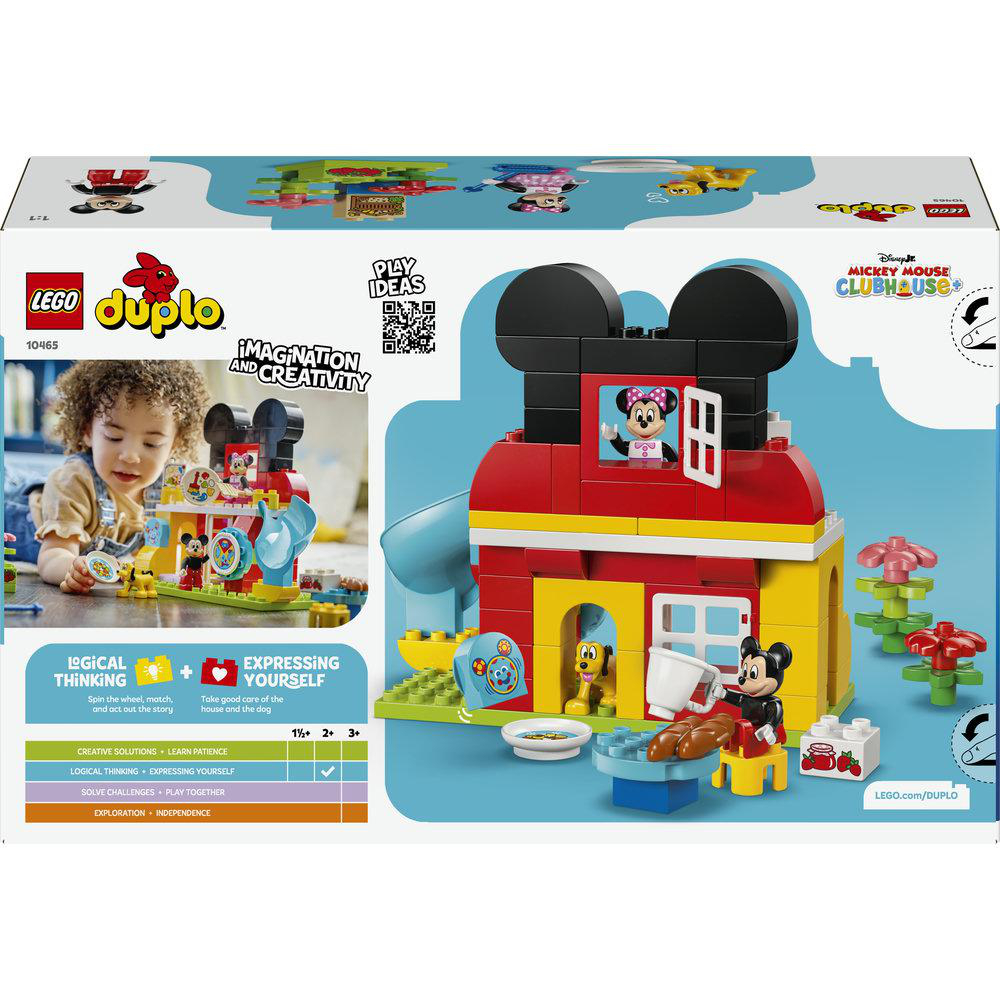 Lego Duplo Mickey Mouse Clubhouse Spielzeug mit Figuren und Haus.