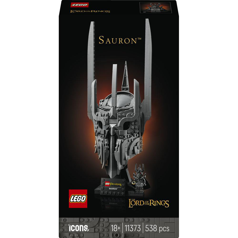 LEGO-Set: Saurons Helm aus Herr der Ringe, 538 Teile.