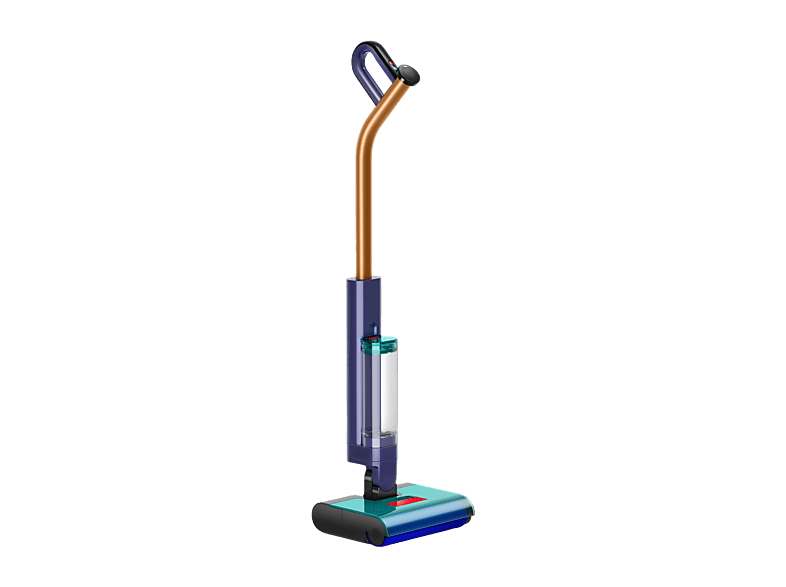 Fregona eléctrica - Dyson Clean+Wash Hygiene™, Recoge suciedad, Diseñada sin filtro, Sin malos olores, Higiénica, Azul de Prusia/Cobre