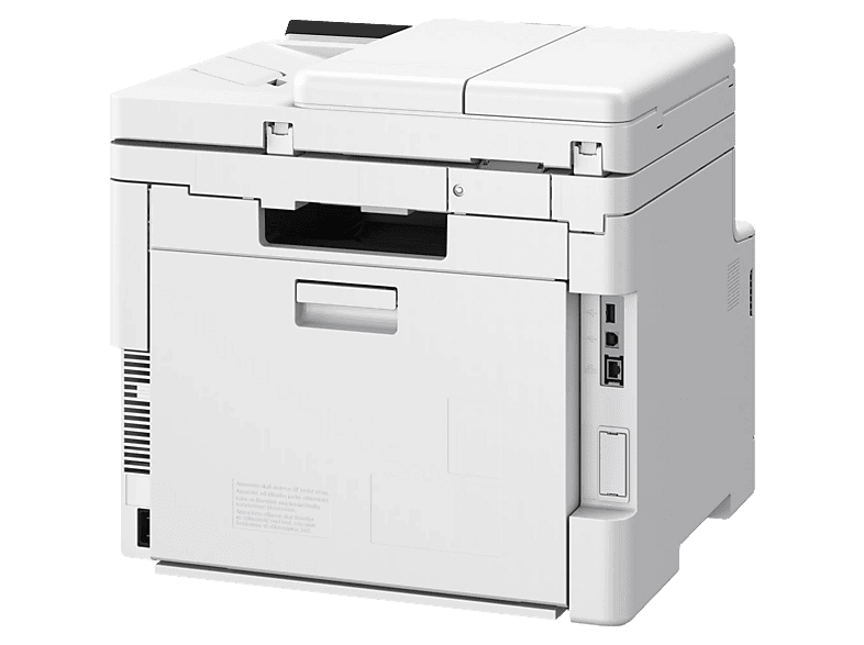 CANON MF664CDW, WLAN, Weiß, Farblaser-Multifunktionsdrucker, Einzelpatronen, WLAN, Duplexeinheit (für beidseitigen Druck), A4, A5, Weiß — Foto 4 von 5