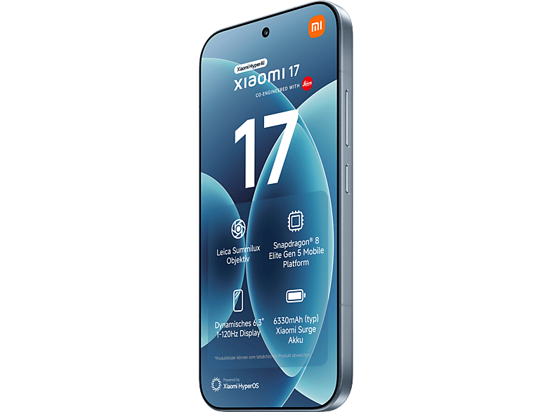 Xiaomi 17, 512 GB, Ice Blue, Dual SIM — Foto 3 von 5
