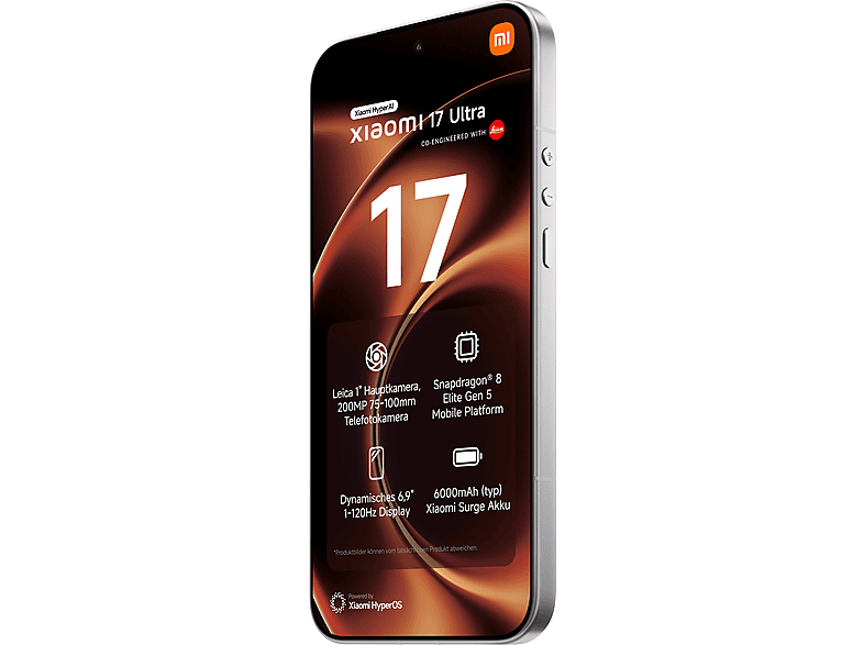 XIAOMI 17 Ultra 512 GB White Dual SIM