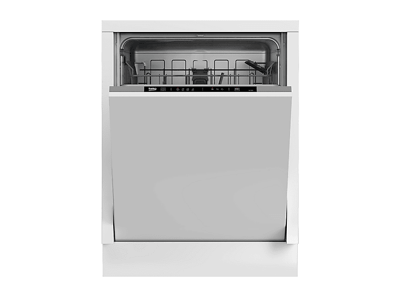 LAVASTOVIGLIE INCASSO Pannello frontale non in dotazione BEKO DIN34330, Programmi 4, Dimensioni: L 59,8 cm, A 81,8 P 55 Rumorosità 49 dB(A), Consumo di acqua 12,9 l, Inox, Classe D