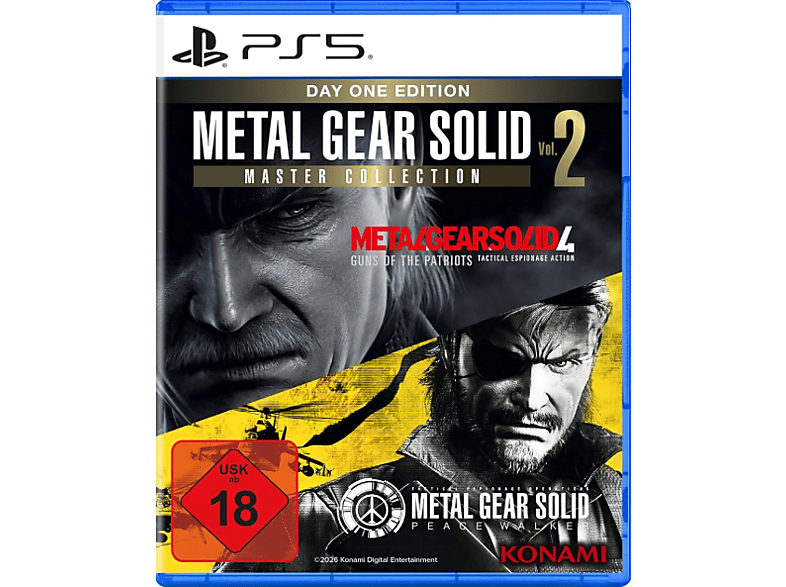 Metal Gear Solid: Master Collection Volume 2 – Day One Edition - PlayStation 5 [Blu-ray]