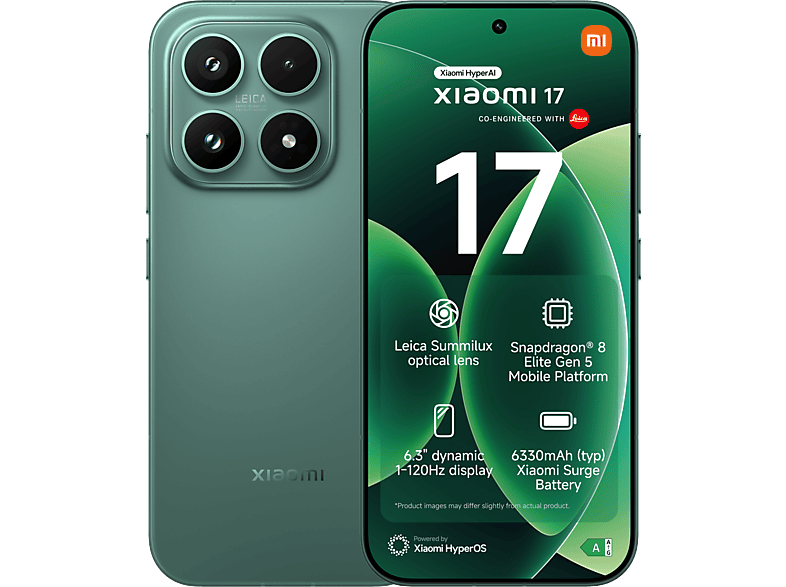 XIAOMI 17 12GB RAM | 256 GB Groen | MediaMarkt