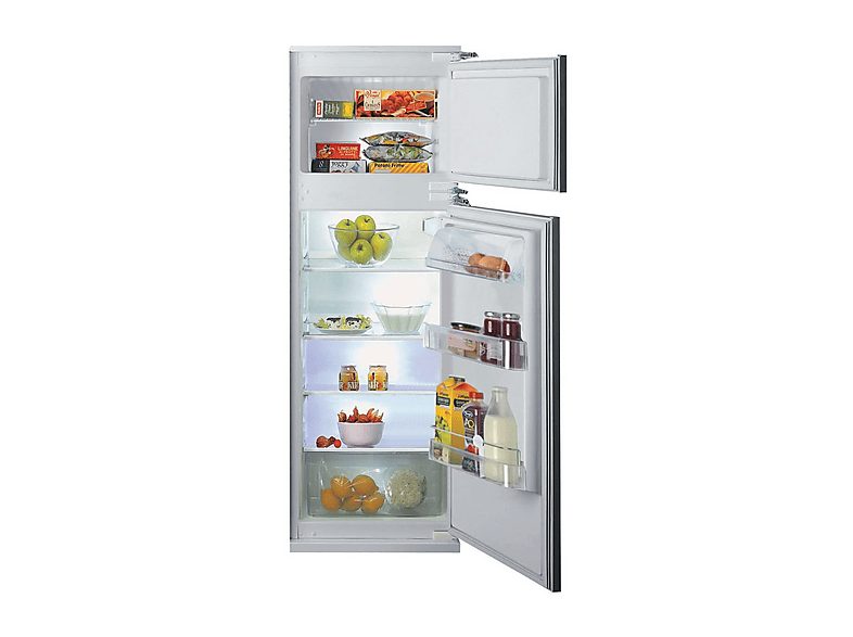 FRIGORIFERO DA INCASSO HOTPOINT BDFS 2422, Capacità netta totale 218 l, Rumorosità: 36 dB(A), Dimensioni: L 54 cm A 144,1 P 54,5 cm, Bianco, Classe E