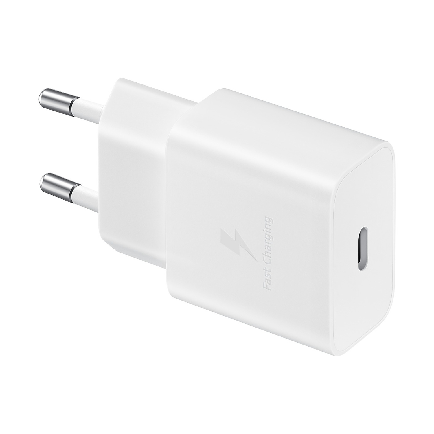 Caricabatteria Samsung 15W Power Adapter da 15W, Bianco