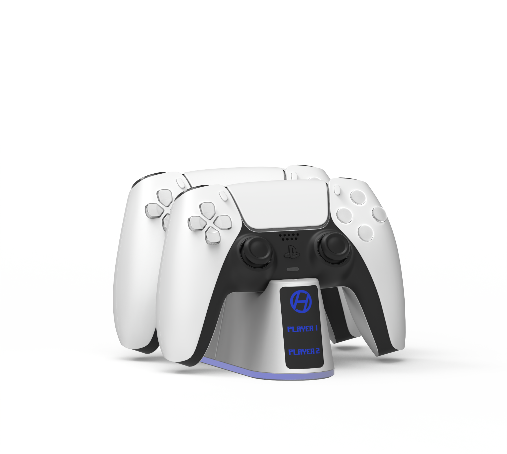 HYPERKIN GigaBlast PlayStation 5 dupla kontroller töltőállomás, fehér (M07708-WH)