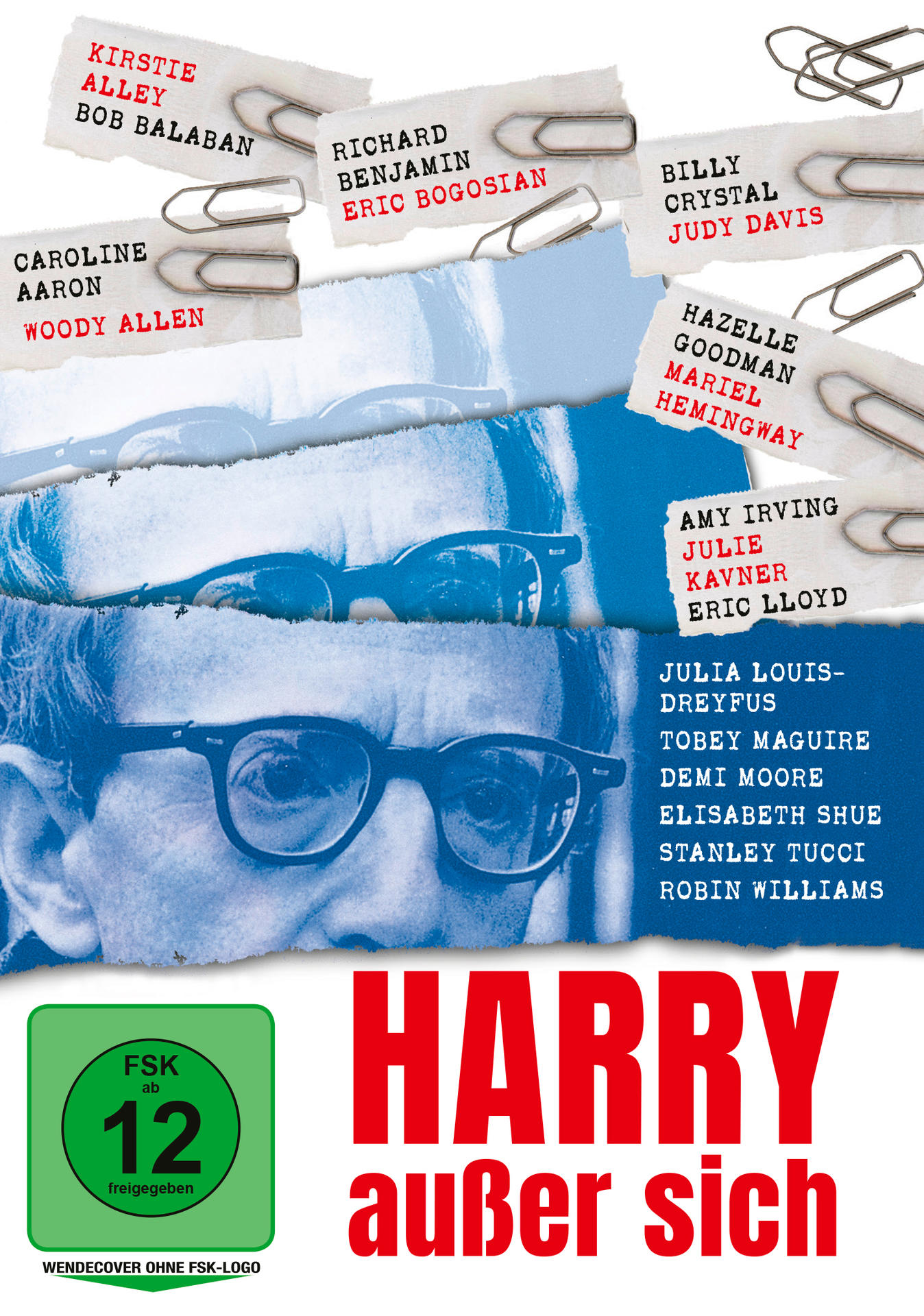 Filmplakat mit Woody Allen, Besetzungsliste und FSK 12 Siegel.