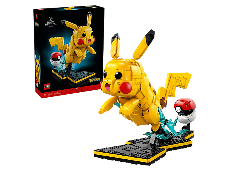 Klocki LEGO Pokemon Pikachu i Pokeball 72152