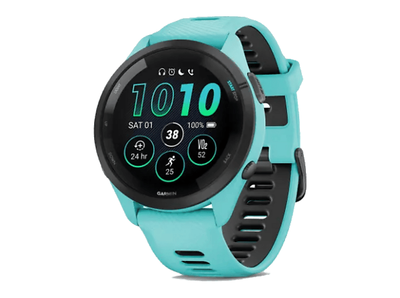 Zegarek sportowy GARMIN Forerunner 265 46mm Turkusowy