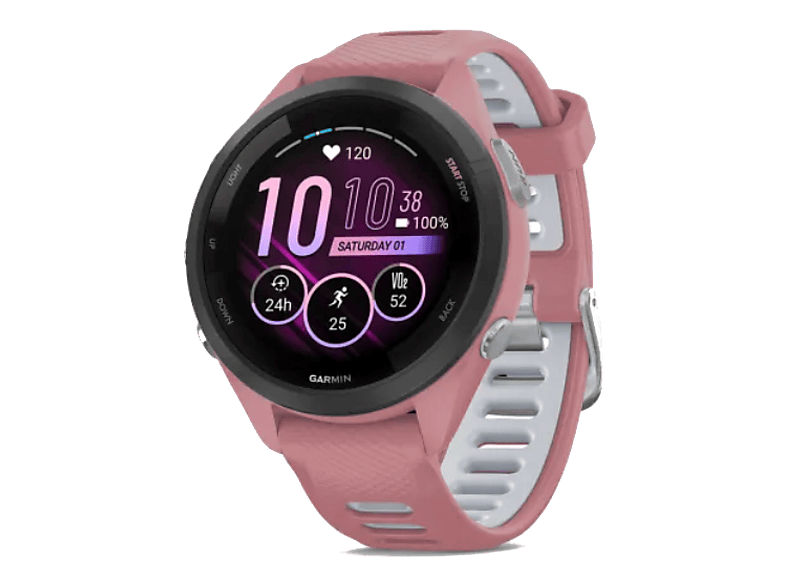 Smartwatch GARMIN Forerunner 265S Jasnoróżowy-biały 010-02810-15