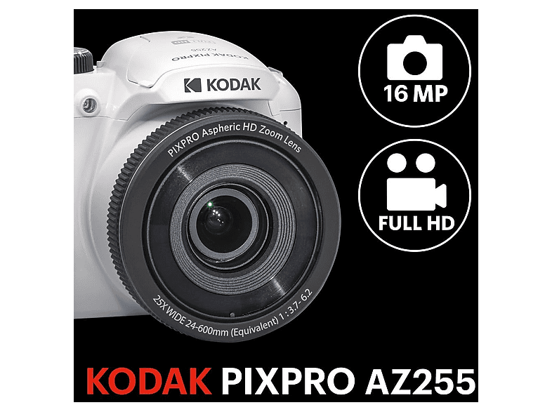 KODAK Astro Zoom AZ255/25x Yakınlaştırma Dijital Fotoğraf Makinesi