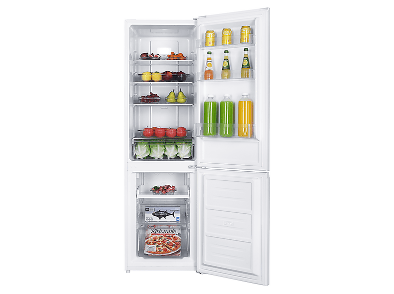 Thumbnail - OK. OFK 681 D NF W Kühlgefrierkombination (D, 253 l, 1805 mm hoch, Weiß)