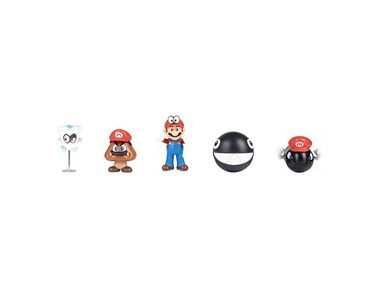 Thumbnail - JAKKS PACIFIC 13008 SUPER MARIO ODYSSEY 5ER PACK 6CM Spielfiguren
