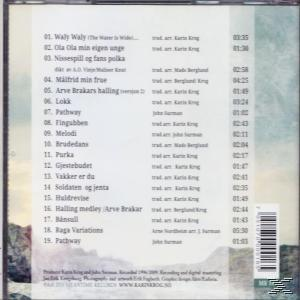 CD-Rückseite mit Songliste, Titelnamen, Künstlern und Laufzeiten.