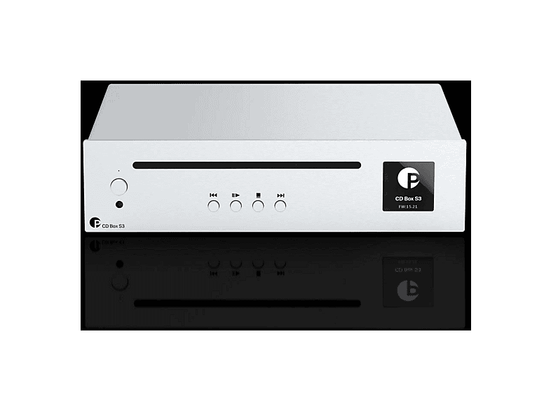 Pro-Ject CD Box S3, Silber; CD-Player