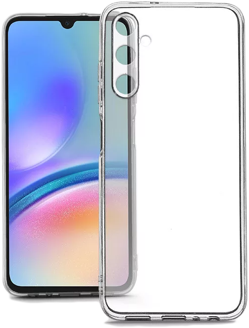 HAFFNER Samsung Galaxy A05s Clear Case Box kameravédős szilikon tok, átlátszó (HF262531)