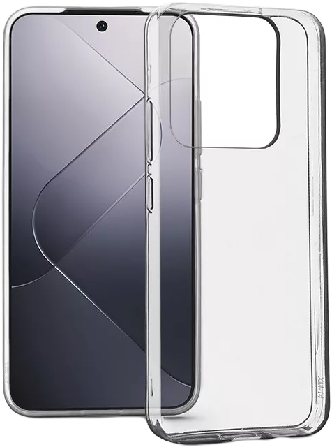 HAFFNER Xiaomi 14 Ultra Slim 0,5mm szilikon tok, átlátszó (HF285318)