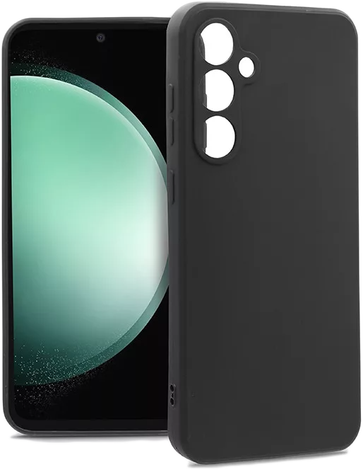 HAFFNER Samsung Galaxy S23 FE Soft szilikon tok, fekete (HF228674)