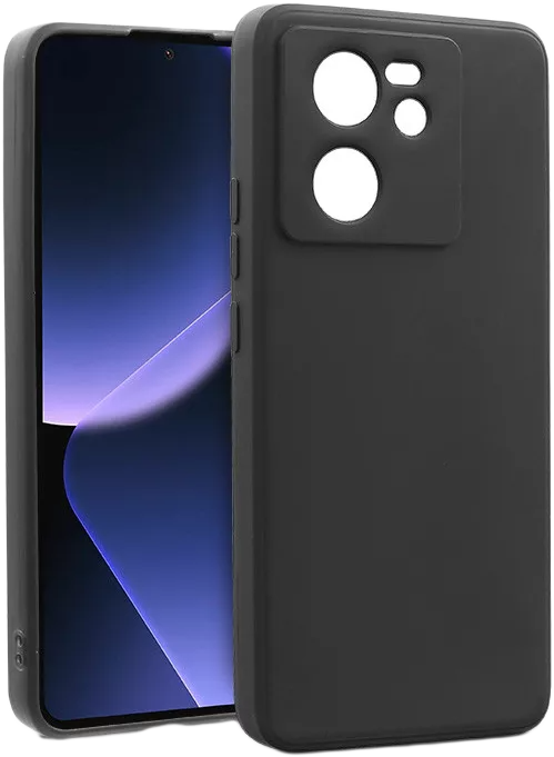 HAFFNER Xiaomi 13T Matt szilikon tok, fekete (HF263293)