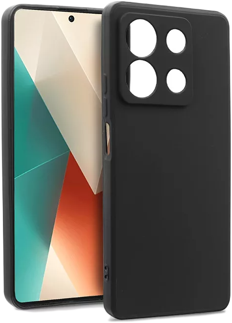 HAFFNER Xiaomi Redmi Note 13 5G Soft szilikon tok, fekete (HF282232)