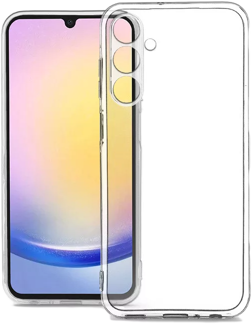 HAFFNER Samsung Galaxy A25 5G Clear Case Box kameravédős szilikon tok, átlátszó (HF259371)