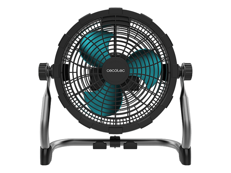 Ventilador de sobremesa - Cecotec ProIndustry Portable, 32 cm (12,5"), Batería 12000 mAh, 9 velocidades, Inclinación ajustable, Negro