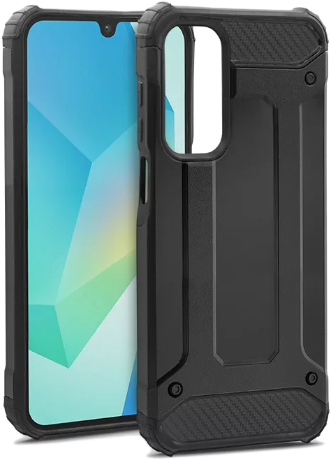 HAFFNER Samsung Galaxy A16 4G/A16 5G Armor ütésálló tok, fekete (HF331602