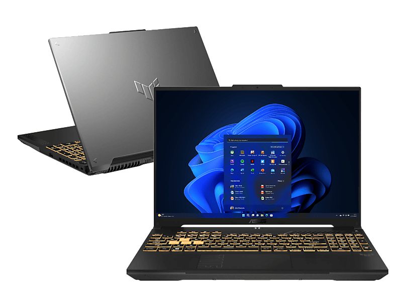Laptop ASUS TUF Gaming A16 FA607NUG-RL116W WUXGA / AMD Ryzen™ 7 7445HS 16 GB RAM 512 SSD GeForce RTX™ 4050 Windows 11 Home Szary (Mecha Gray)
