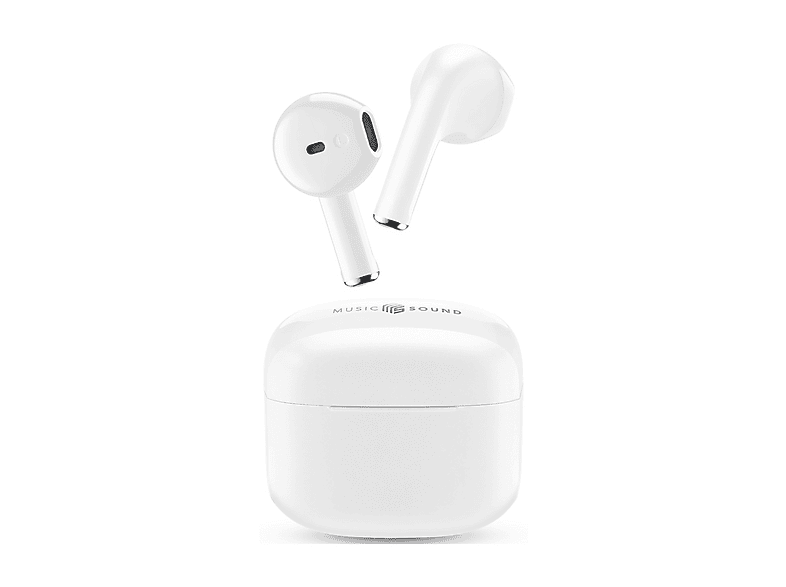 MUSICSOUND SWAG Wireless bianco AURICOLARI WIRELESS, BIANCO