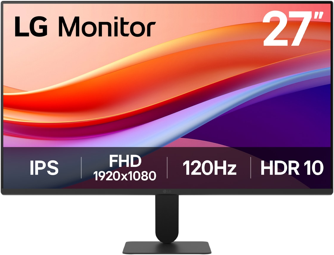LG 27U41YA-B 27'' Sík FHD 120 Hz 16:9 IPS LED Monitor