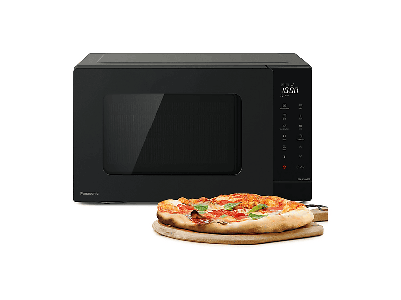 MICROONDE PANASONIC NN-K36NBMEPG, capacità 24 l, potenza microonde max 900 W, Funzione grill, Potenza grill 1000 5 livelli di potenza, Nero