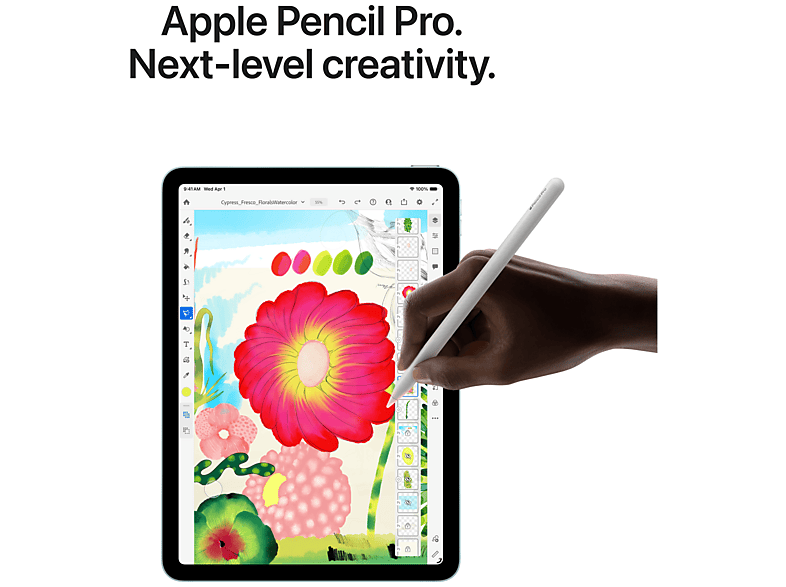 iPad Air 第五世代 & Apple Pencil APPLE iPad Air (2026) | 13 inch - M4 - 128 GB - Space Grey - Wi-Fi