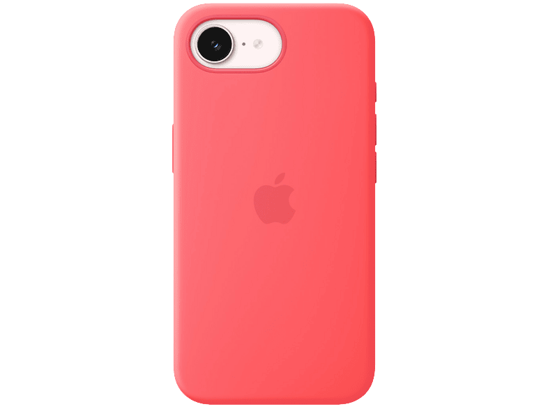 Apple Silicone Case met MagSafe voor iPhone 17e Bright Guava