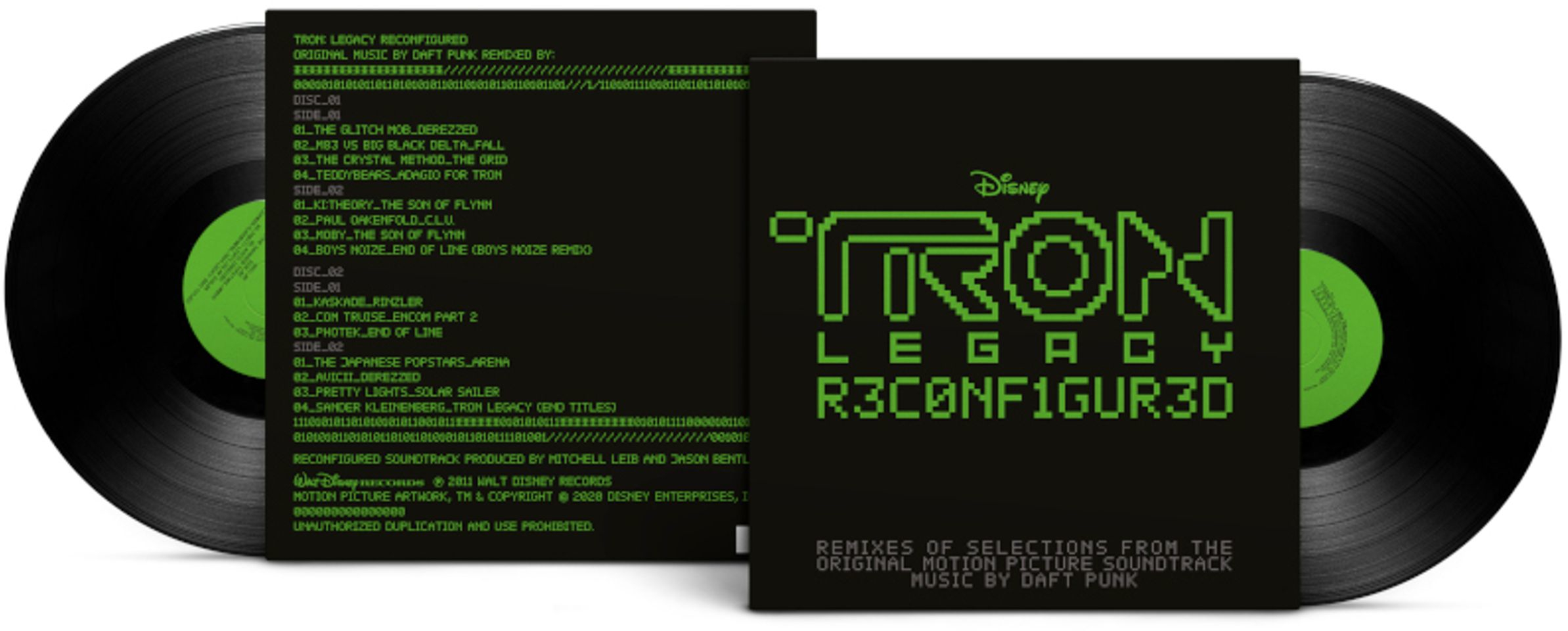 Daft Punk - Tron: Legacy Reconfigured (180 gram Edition) (Vinyl LP (nagylemez))