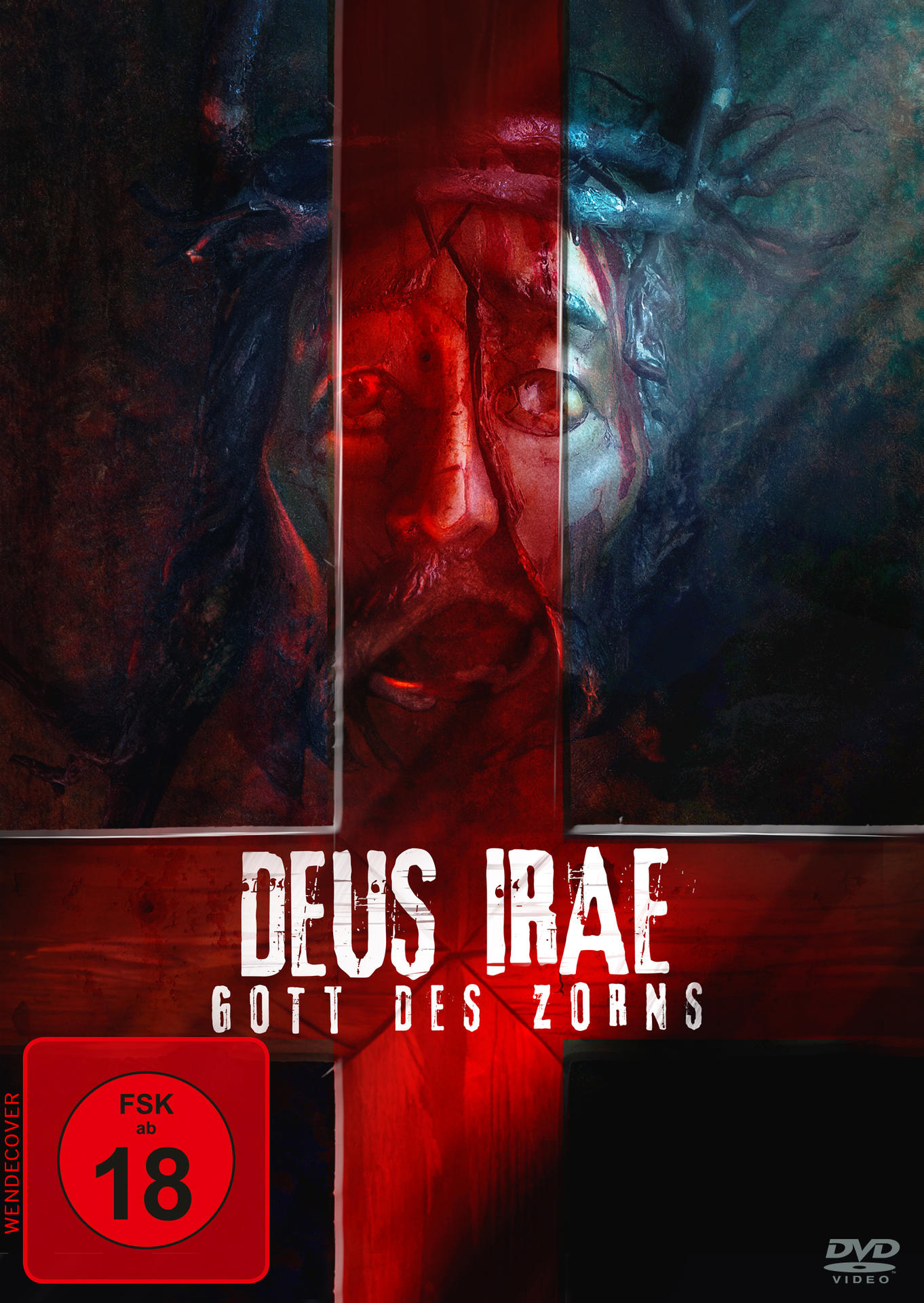 Das Cover zeigt eine Darstellung von Jesus mit Dornenkrone über einem roten Kreuz.