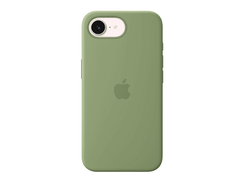 Apple Silikon Case mit MagSafe, Backcover, für Apple iPhone 17e, Hellmoosgrün; Schutzhülle — Foto 2 von 2