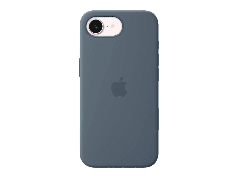 Apple Silikon Case mit MagSafe, Backcover, für Apple iPhone 17e, Maritimblau; Schutzhülle