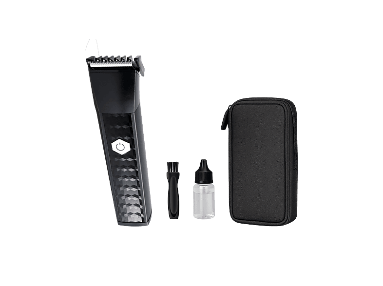 Barbero - KOENIC KBT 90123, Autonomía 90 min, Corte de 0.5mm a 5.5 mm, Cuchillas Acero Inoxidable, Indicador Nivel Carga, Negro
