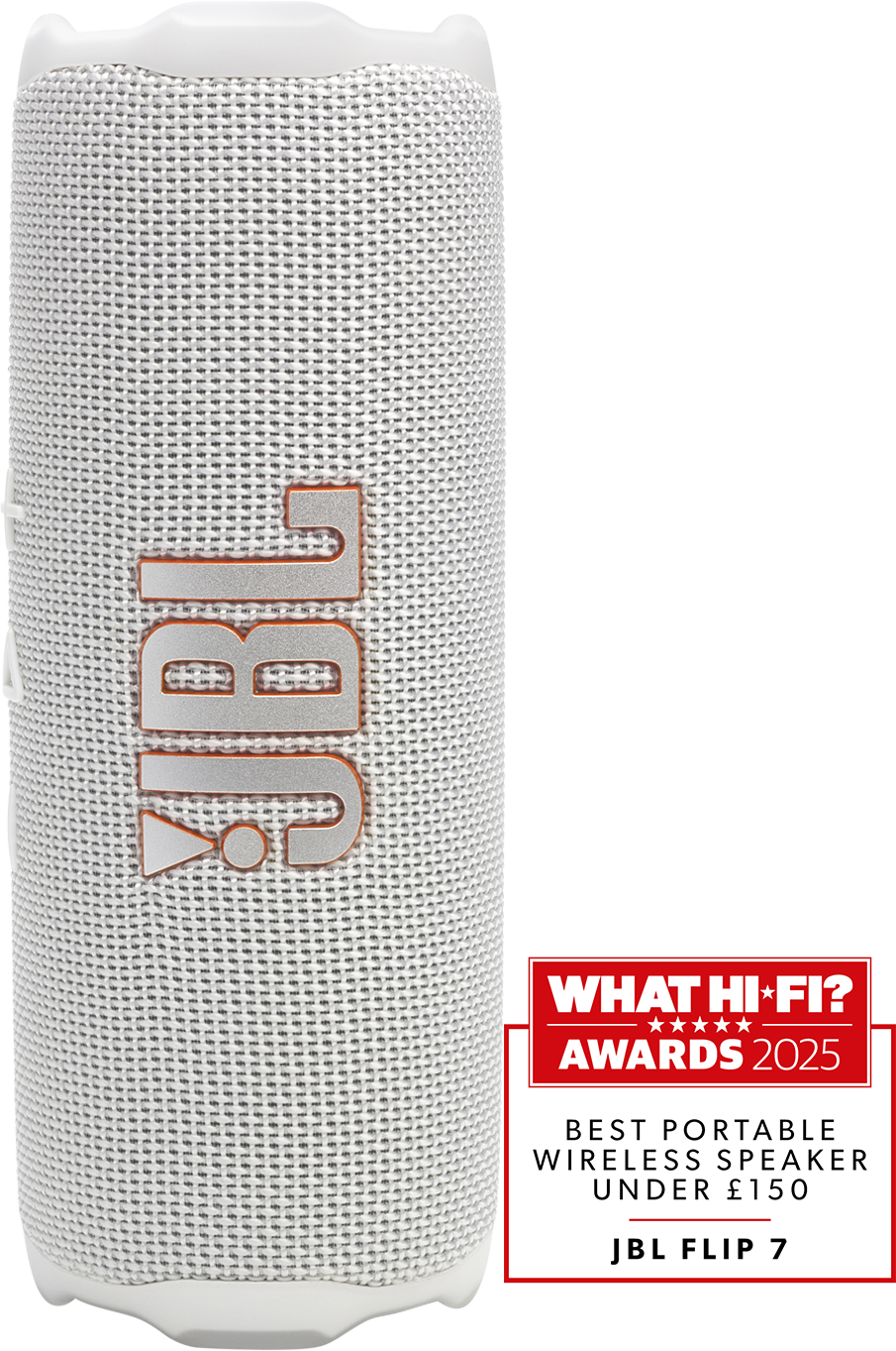 JBL FLIP 7 bluetooth hangszóró, fehér