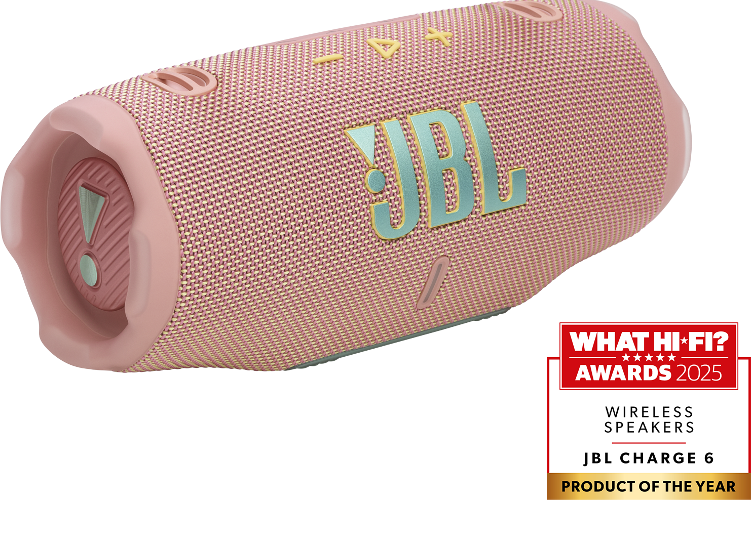 JBL Charge 6 PINK bluetooth hangszóró, pink